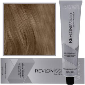 Revlon Revlonissimo Colorsmetique High Coverage - profesjonalna farba do siwych włosów, 60ml HC 5 | Jasny Brąz