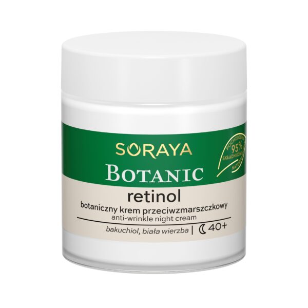 Soraya Botaniczny krem przeciwzmarszczkowy na noc, 40+