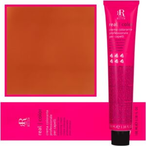 RR Line Farba Crema profesjonalna farba do włosów 100ml 7.44 | Średni Blond Intensywnie Miedziany