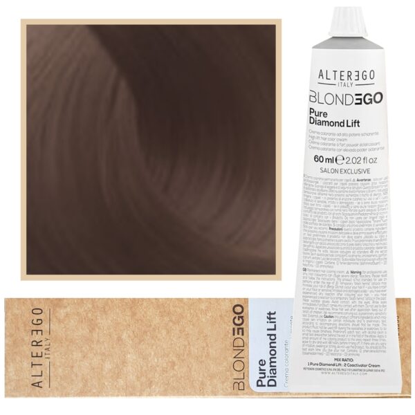 Alter Ego Blondego Pure Diamond Lift - farba do włosów blond, różne kolory, 60ml HL.91 Pearl Ash | Perłowy Popielaty