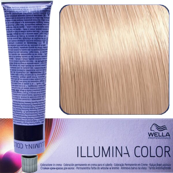 Wella Illumina Color – profesjonalna farba do włosów, 60ml 7/42 – Średni Blond Czerwono Matowy