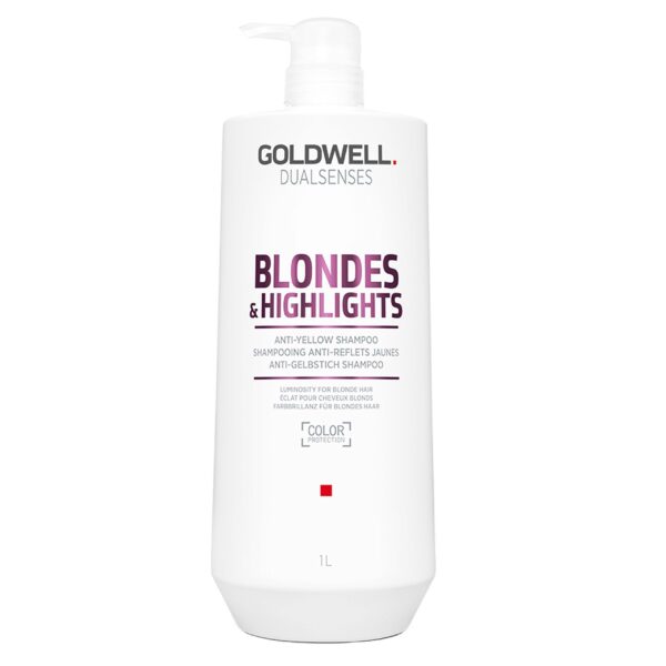 Goldwell Blondes & Highlights szampon do włosów blond i z pasemkami 1000ml
