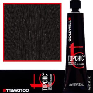 Goldwell Topchic - profesjonalna farba do włosów, 60ml 3-NN Ekstra Ciemny Brąz