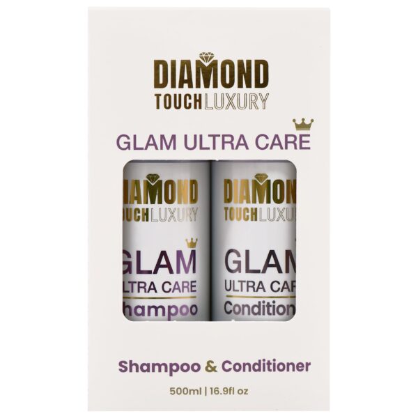 Diamond Touch Luxury Glam - zestaw do włosów szampon + odżywka 2 x 250ml