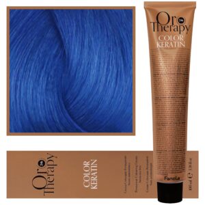 Fanola Oro Therapy - farba do włosów bez amoniaku, pełna paleta kolorów Blue | Niebieski