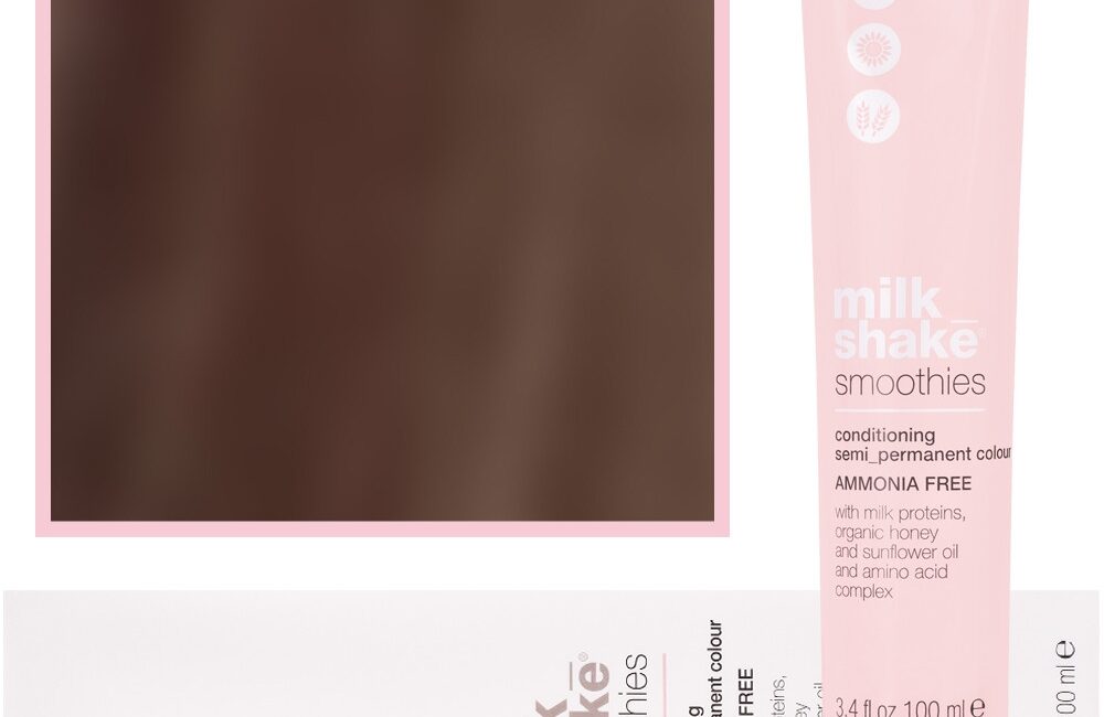 Milk Shake Smoothie Semi-Perm - farba do włosów bez amoniaku 100ml, paleta kolorów 5,16 | 5AR || Jasny Czerwony Popielaty Brąz