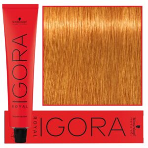 Schwarzkopf Professional Igora Royal - trwała farba do włosów o innowacyjnej formule, 60ml 9-7 | Ekstra Jasny Blond Miedziany