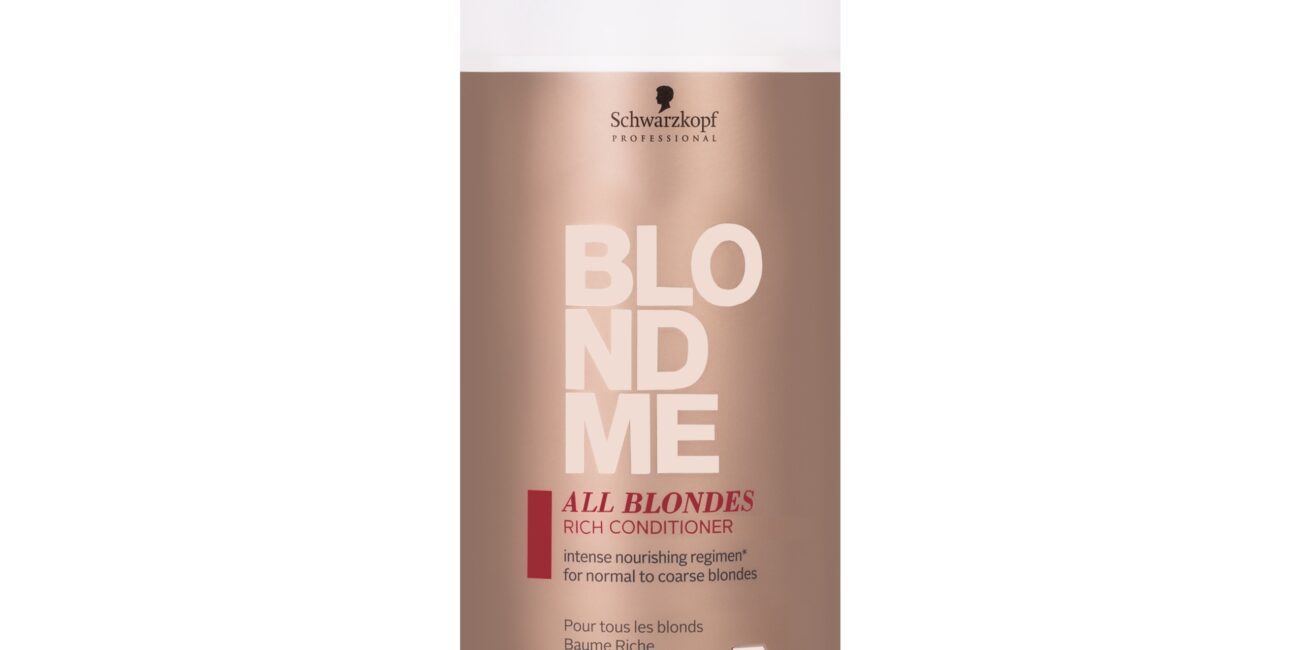 Schwarzkopf BlondMe All Blondes Rich - wzmacniająca odżywka do włosów blond 1000ml
