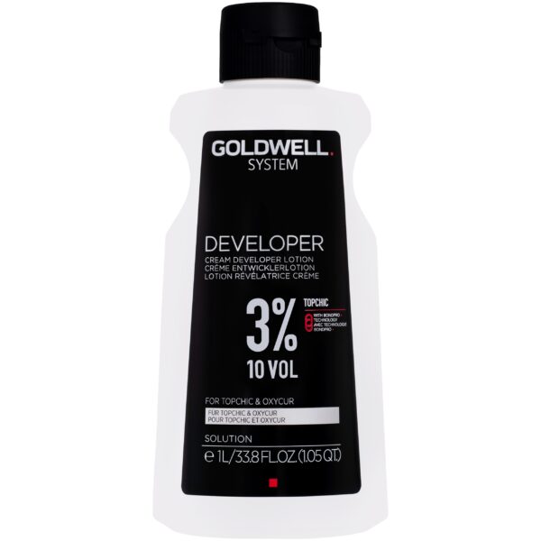 Goldwell System Developer aktywator do farb Topchic i rozjaśniaczy Oxycur Platin 1000ml 10 VOL | 3%