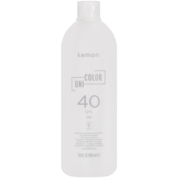 Kemon Uni Color Oxi – utleniający aktywator do farb Kemon Cramer, 1000 ml 40 VOL | 12%