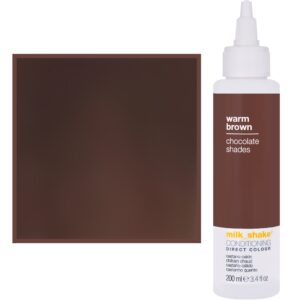 Milk Shake Direct Colour - Toner do koloryzacji włosów, 200ml WARM BROWN || Ciepły Brąz