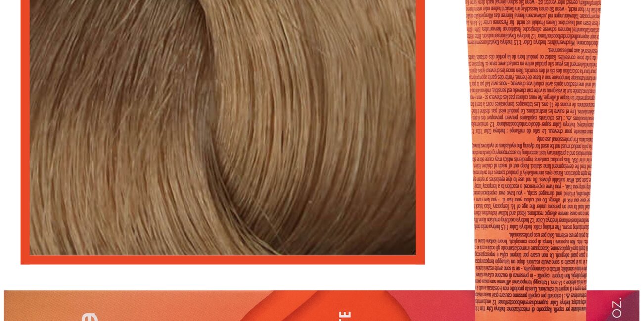 Inebrya Color - farba krem koloryzujący do włosów, 100ml 8/0 | Jasny Blond