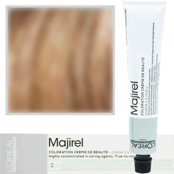 Loreal Majirel - profesjonalna farba do włosów, paleta kolorów, 50ml 7 Blond