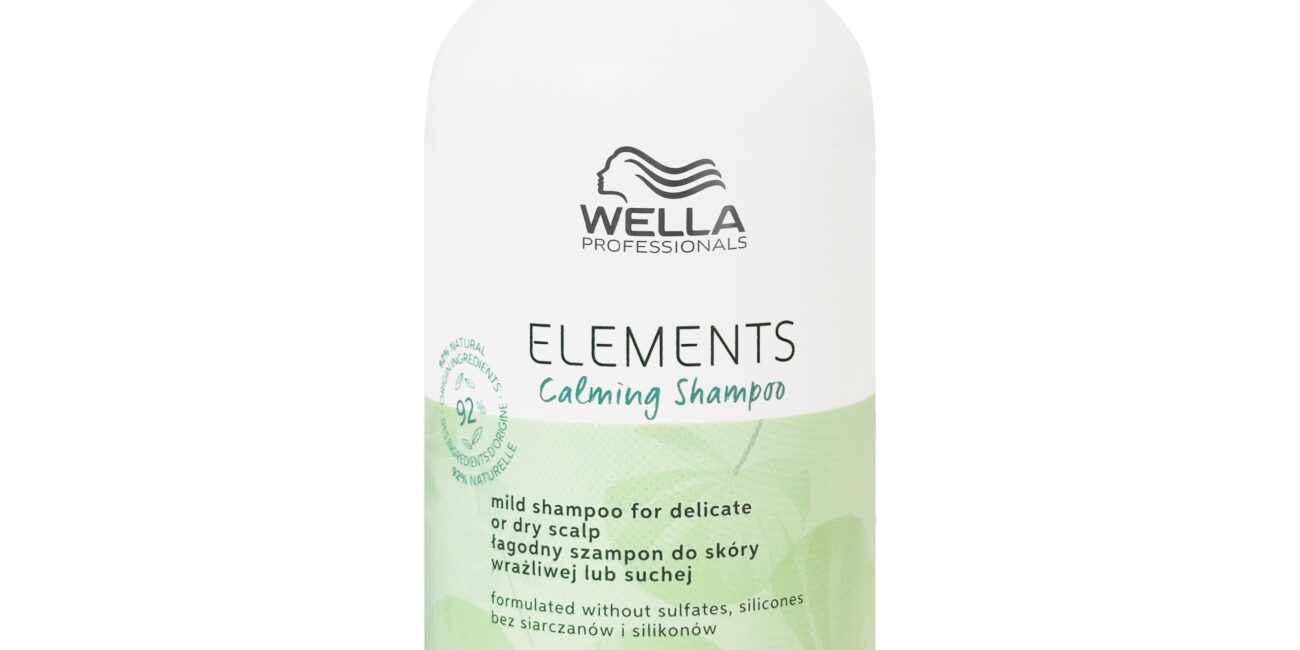 Wella Elements Calming Shampoo - kojący szampon do skóry głowy, 250ml