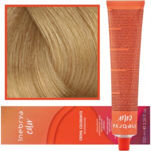 Inebrya Color - farba krem koloryzujący do włosów, 100ml 9/73 | Bardzo Jasny Brązowy Złoty Blond