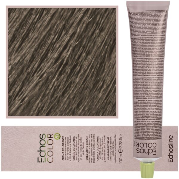 Echosline Echos Color Colouring Cream - wegańska farba do włosów, 100ml ICE 9,0 | Zimny Naturalny Bardzo Jasny Blond