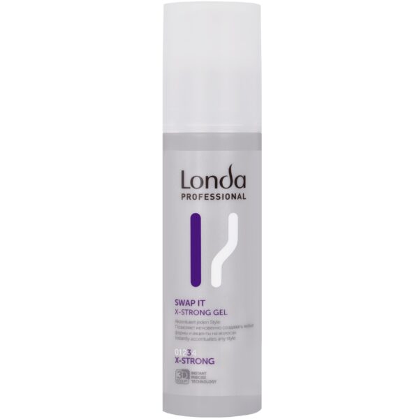 Londa Professional Swap It X-Strong Gel - bardzo mocny żel do stylizacji fryzur, 100ml