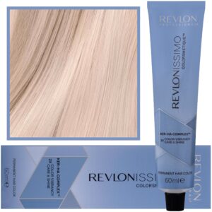 Revlon Revlonissimo Colorsmetique - kremowa farba do włosów, 60ml 10,2 | Najjaśniejszy Opalizujący Blond
