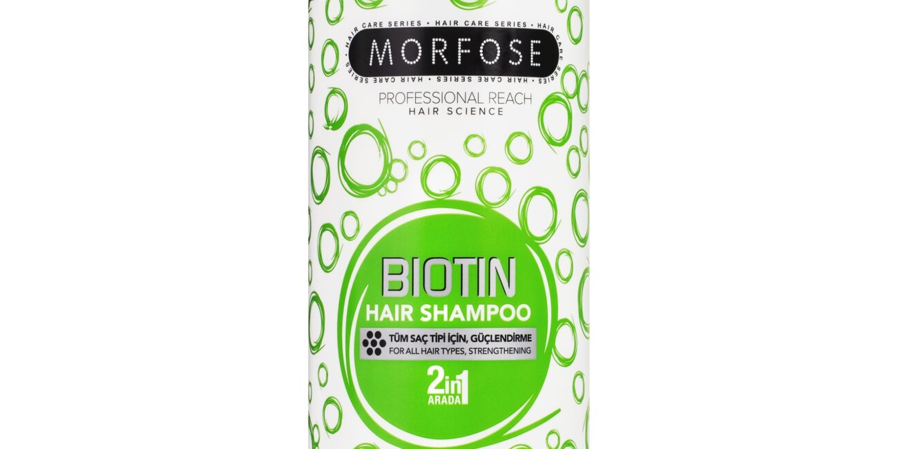 Morfose Biotin Hair Shampoo  - szampon z biotyną do włosów zniszczonych, 1000ml