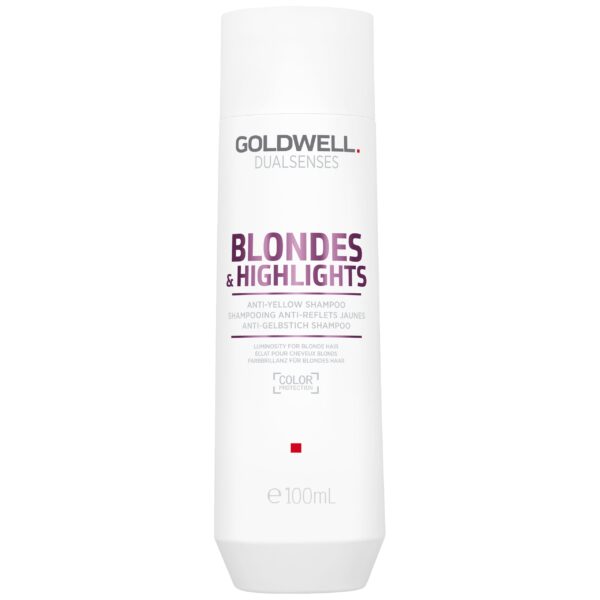 Goldwell Dualsenses Blondes Shampoo - szampon do włosów blond, 100ml
