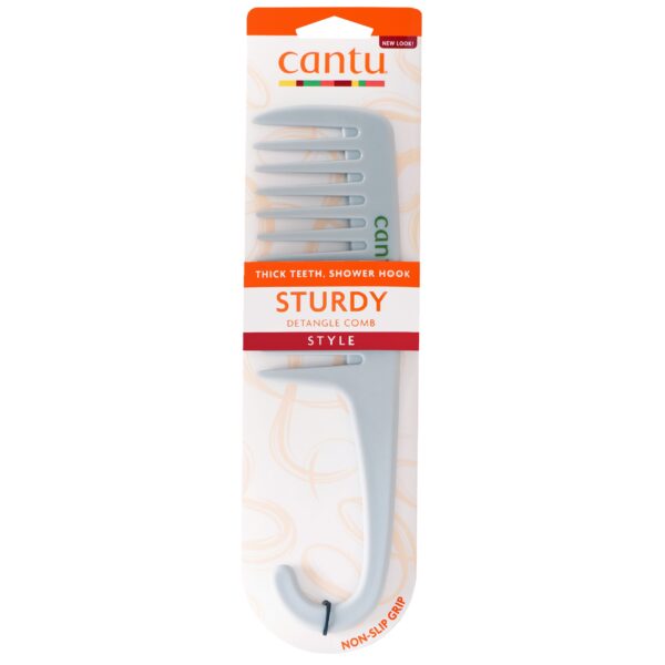 Cantu Sturdy Detangle Comb - grzebień do włosów z szerokim rozstawem ząbków