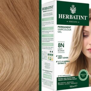 Herbatint trwała farba do włosów z ekstraktami ziołowymi 150ml 8N Jasny Blond