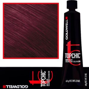 Goldwell Topchic - profesjonalna farba do włosów, 60ml 5-RR MAX Głęboka Czerwień