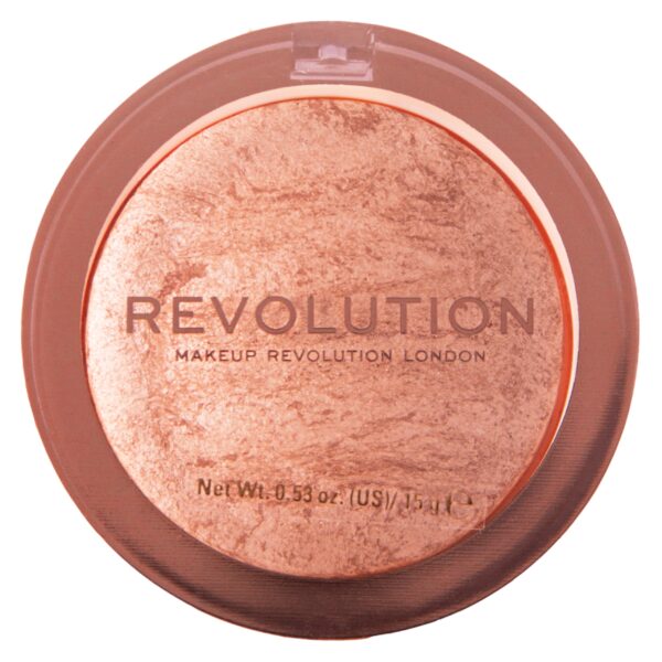 Makeup Revolution Reloaded Holiday Romance - wypiekany bronzer, 15g