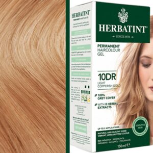 Herbatint trwała farba do włosów z ekstraktami ziołowymi 150ml 10DR Jasny Miedziany Złoty Blond