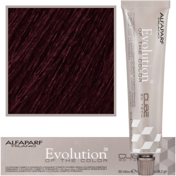 Alfaparf Evolution - farba do włosów 60ml cała paleta 5.66I | Jasny intensywny czerwony brąz