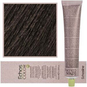 Echosline Echos Color Colouring Cream - wegańska farba do włosów, 100ml ICE 6,0 | Zimny Naturalny Ciemny Blond
