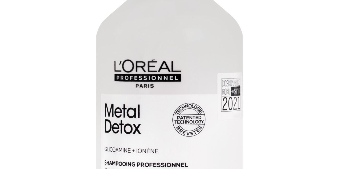 Loreal Metal Detox Shampoo - szampon do włosów farbowanych neutralizujący metale, 300ml