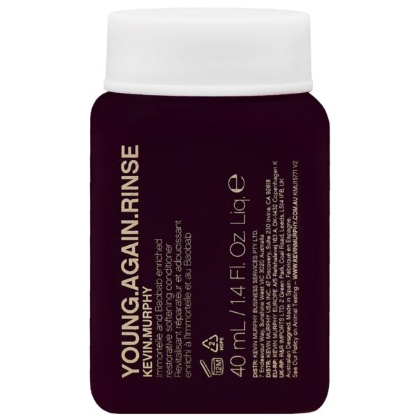 Kevin Murphy Young Again Rinse - regenerująco-nabłyszczająca odżywka do włosów, 40ml