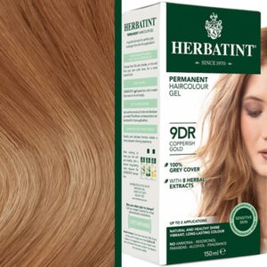 Herbatint trwała farba do włosów z ekstraktami ziołowymi 150ml 9DR Miedziany Złoty Blond