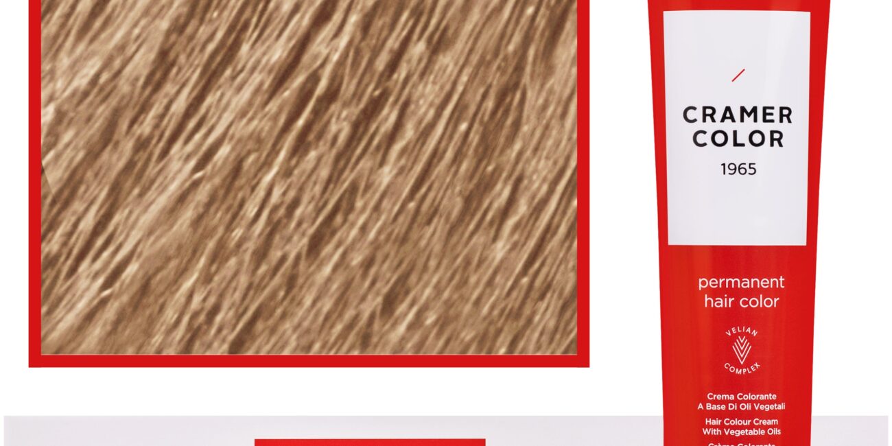 Kemon Cramer Color – kremowa farba do włosów z olejem kokosowym, 100ml 9 | Bardzo Jasny Blond