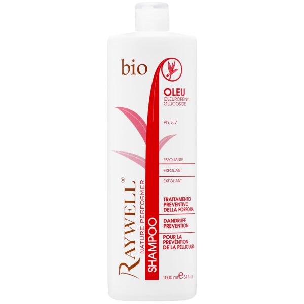 Raywell Bio Oleu Anti Dandruff - szampon przeciwłupieżowy do włosów, 1000ml