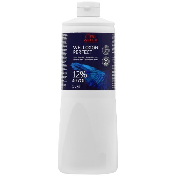 Wella Welloxon Perfect Me - profesjonalny oxydant w kremie do koloryzacji włosów, 1000ml 12%