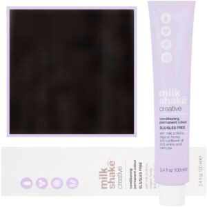 Milk Shake Creative - farba do włosów 100ml, pełna paleta kolorów 4,3 | 4G || Średni Złoty Brąz
