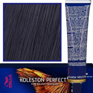 Wella Koleston Perfect Me profesjonalna farba do koloryzacji włosów 60ml 2/8 Perłowy Czarny