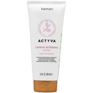 Kemon ACTYVA Colore Brillante - maska ochronna do włosów farbowanych 200ml