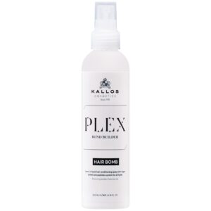 Kallos Plex Bond Builder Hair Bomb - wzmacniająca odżywka do włosów w sprayu, 200ml