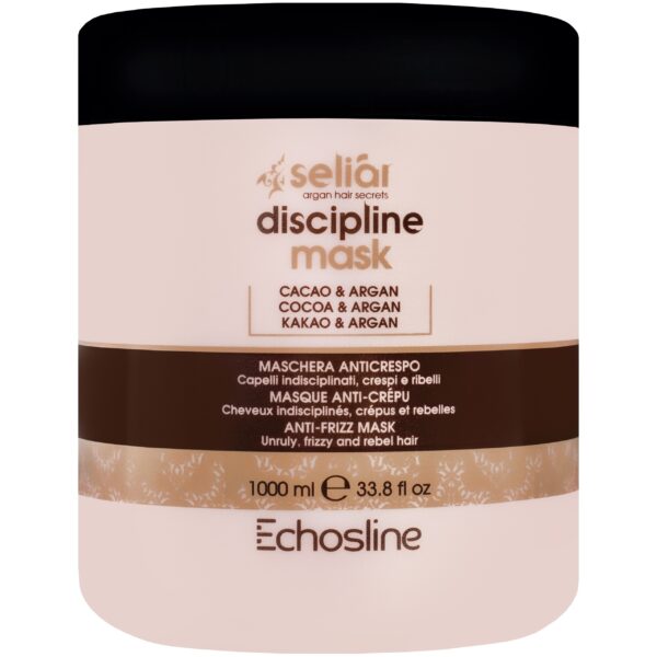 Echosline Seliar Discipline Maska dyscyplinująca do włosów puszących się i niesfornych, 1000ml