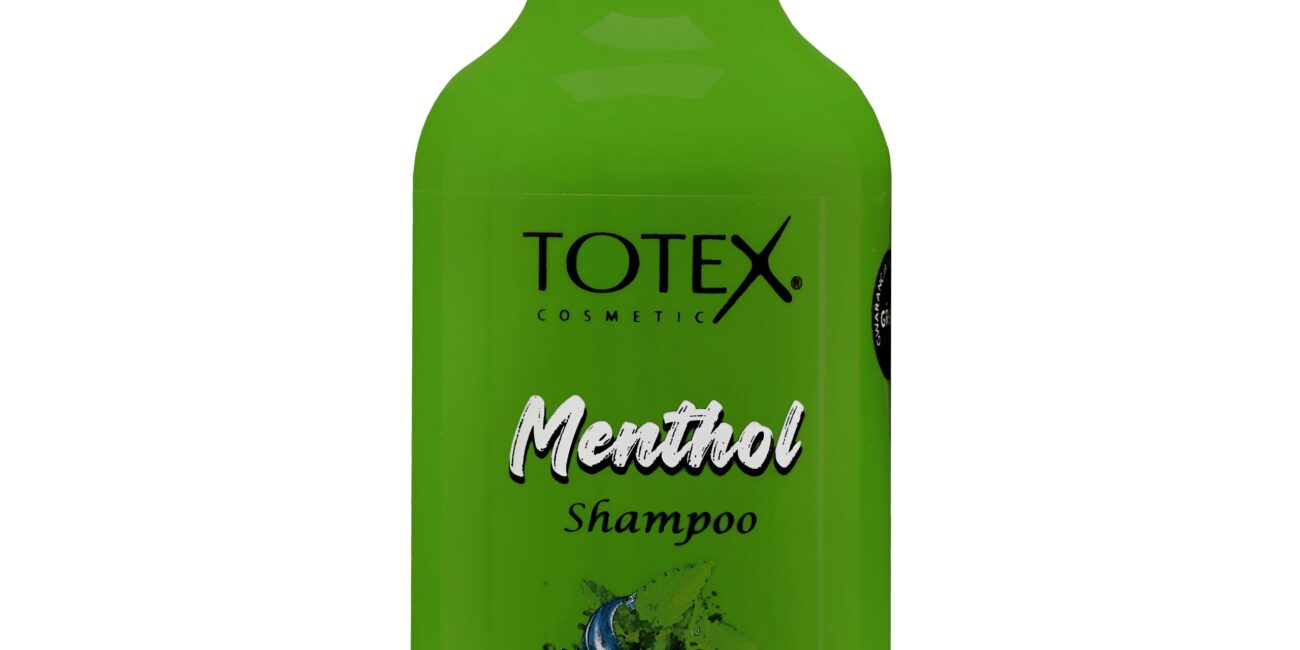 Totex Premium Hair Care Menthol – wzmacniający szampon do włosów zniszczonych z mentolem, 500 ml
