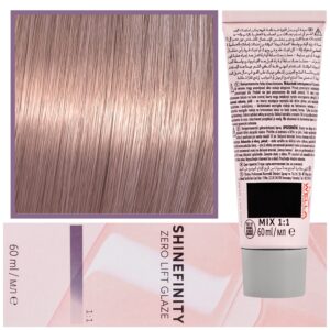 Wella Shinefinity Zero Lift Glaze - profesjonalna farba do włosów, 60ml 07/75 | Średni Brązowy Mahoniowy Blond
