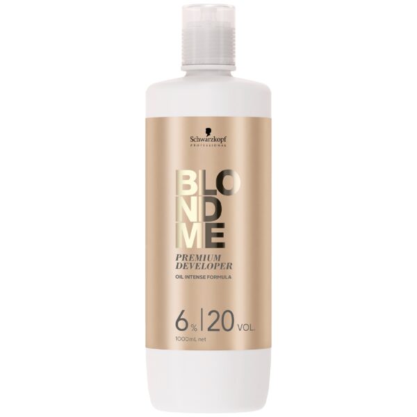 Schwarzkopf Professional Blondme Premium Developer - utleniacz do włosów blond, 1000ml VOL. 20 | 6%