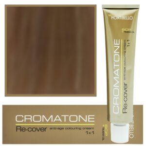 Montibello Cromatone Recover, farba do włosów siwych, 60ml 8,16 | Latte Beige
