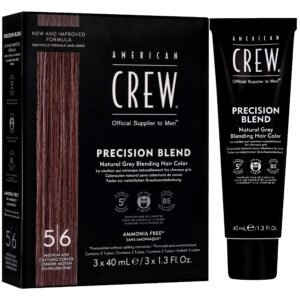 American Crew Precision Blend - odsiwiacz dla mężczyzn 3x40ml Medium ASH - średni popielaty