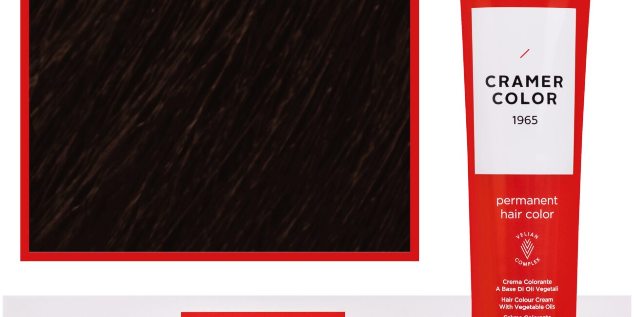 Kemon Cramer Color – kremowa farba do włosów z olejem kokosowym, 100ml 4,43 | Miedziany Złoty Brąz