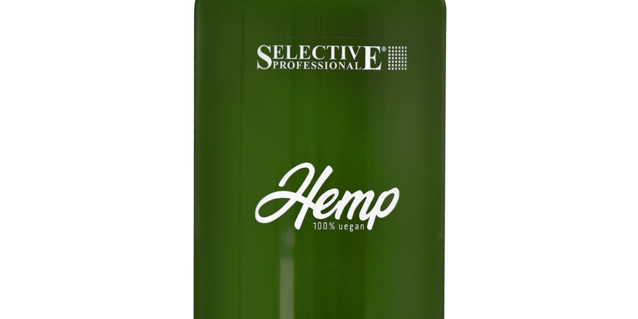Selective Hemp 100% Vegan - nawilżająca odżywka do włosów suchych i zniszczonych, 1000ml