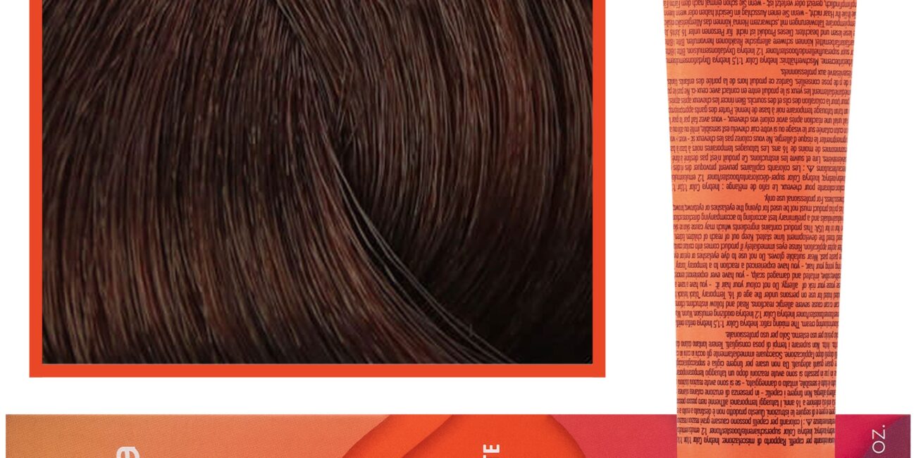 Inebrya Color - farba krem koloryzujący do włosów, 100ml 6/9 | Gorzka Czekolada